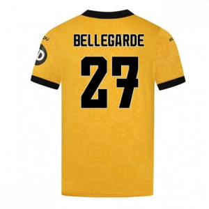 Echipament fotbal Wolves Jean-Ricner Bellegarde #27 Tricou Acasa 2025-26 pentru bărbați