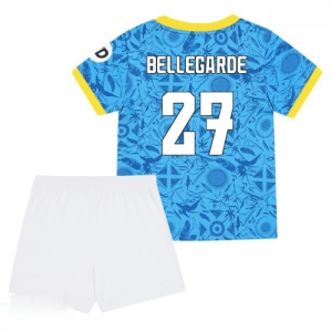 Echipament fotbal Wolves Jean-Ricner Bellegarde #27 Tricou Treilea 2025-26 pentru copii tricou și pantaloni
