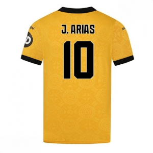 Echipament fotbal Wolves Jhon Arias #10 Tricou Acasa 2025-26 pentru bărbați