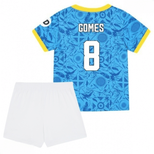 Echipament fotbal Wolves Joao Gomes #8 Tricou Treilea 2025-26 pentru copii tricou și pantaloni
