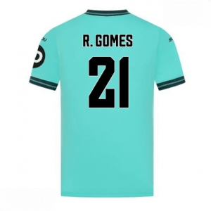 Echipament fotbal Wolves Rodrigo Gomes #21 Tricou Deplasare 2025-26 pentru bărbați