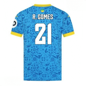 Echipament fotbal Wolves Rodrigo Gomes #21 Tricou Treilea 2025-26 pentru bărbați