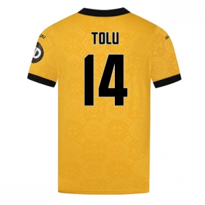 Echipament fotbal Wolves Tolu Arokodare #14 Tricou Acasa 2025-26 pentru bărbați