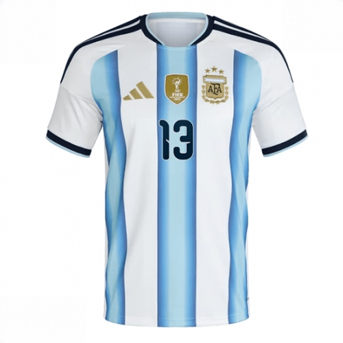 Echipament fotbal Argentina Cristian Romero #13 Tricou Acasa Mondial 2026 maneca scurta 2 Echipament fotbal Argentina Cristian Romero #13 Tricou Acasa Mondial 2026 maneca scurta - imagine 2