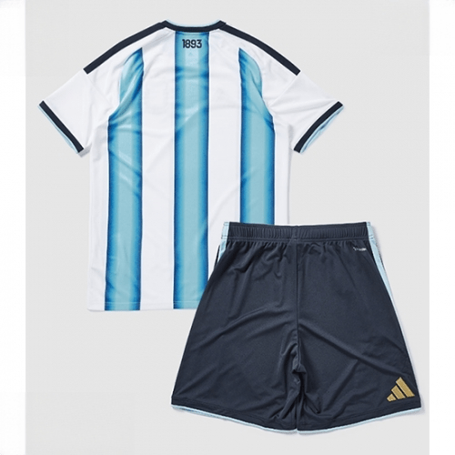 Echipament fotbal Argentina Tricou Acasa Mondial 2026 pentru copii şi pantaloni 2 Echipament fotbal Argentina Tricou Acasa Mondial 2026 pentru copii şi pantaloni - imagine 2