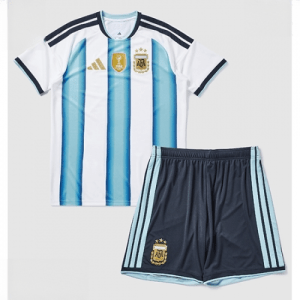 Echipament fotbal Argentina Tricou Acasa Mondial 2026 pentru copii şi pantaloni