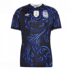 Echipament fotbal Argentina Tricou Deplasare Mondial 2026 maneca scurta