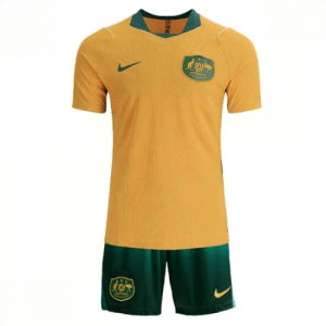 Echipament fotbal Australia Tricou Acasa Mondial 2026 pentru copii şi pantaloni