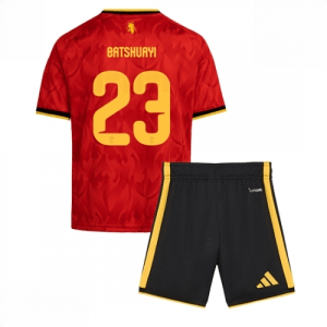 Echipament fotbal Belgia Michy Batshuayi #23 Tricou Acasa Mondial 2026 pentru copii şi pantaloni