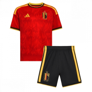 Echipament fotbal Belgia Tricou Acasa Mondial 2026 pentru copii şi pantaloni