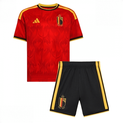 Echipament fotbal Belgia Zeno Debast #2 Tricou Acasa Mondial 2026 pentru copii şi pantaloni 2 Echipament fotbal Belgia Zeno Debast #2 Tricou Acasa Mondial 2026 pentru copii şi pantaloni - imagine 2