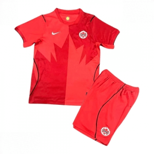 Echipament fotbal Canada Tricou Acasa Mondial 2026 pentru copii şi pantaloni