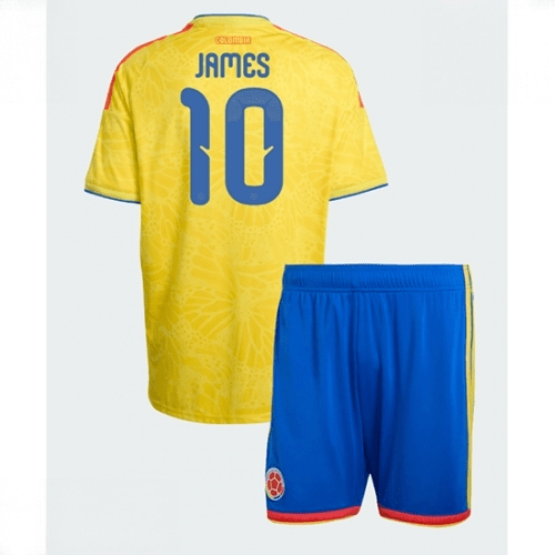Echipament fotbal Columbia James Rodriguez #10 Tricou Acasa Mondial 2026 pentru copii şi pantaloni 1 Echipament fotbal Columbia James Rodriguez #10 Tricou Acasa Mondial 2026 pentru copii şi pantaloni