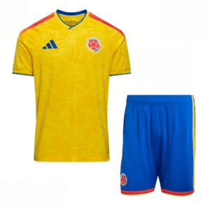 Echipament fotbal Columbia Tricou Acasa Mondial 2026 pentru copii şi pantaloni