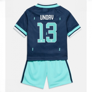 Echipament fotbal Germania Deniz Undav #13 Tricou Deplasare Mondial 2026 pentru copii şi pantaloni
