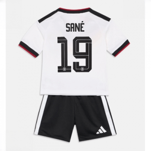 Echipament fotbal Germania Leroy Sane #19 Tricou Acasa Mondial 2026 pentru copii şi pantaloni
