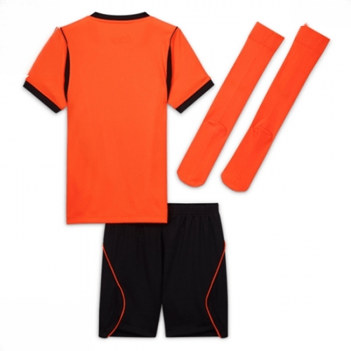 Echipament fotbal Olanda Tricou Acasa Mondial 2026 pentru copii şi pantaloni 2 Echipament fotbal Olanda Tricou Acasa Mondial 2026 pentru copii şi pantaloni - imagine 2