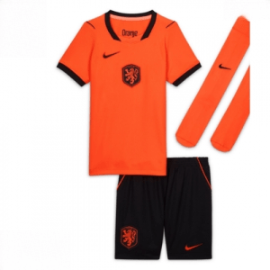 Echipament fotbal Olanda Tricou Acasa Mondial 2026 pentru copii şi pantaloni