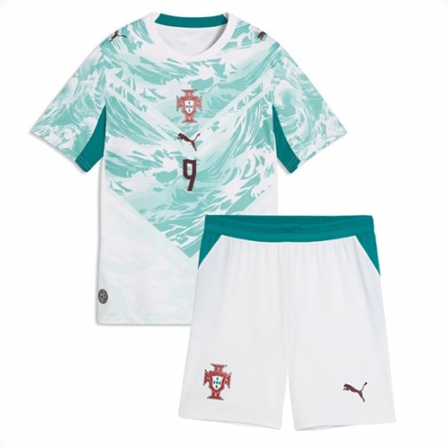 Echipament fotbal Portugalia Goncalo Ramos #9 Tricou Deplasare Mondial 2026 pentru copii şi pantaloni 2 Echipament fotbal Portugalia Goncalo Ramos #9 Tricou Deplasare Mondial 2026 pentru copii şi pantaloni - imagine 2
