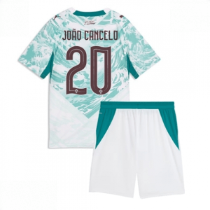 Echipament fotbal Portugalia Joao Cancelo #20 Tricou Deplasare Mondial 2026 pentru copii şi pantaloni