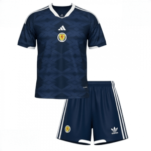 Echipament fotbal Scoția Tricou Acasa Mondial 2026 pentru copii şi pantaloni