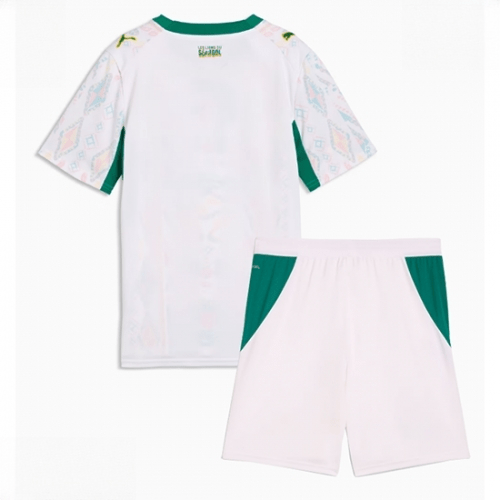 Echipament fotbal Senegal Tricou Acasa Mondial 2026 pentru copii şi pantaloni 2 Echipament fotbal Senegal Tricou Acasa Mondial 2026 pentru copii şi pantaloni - imagine 2