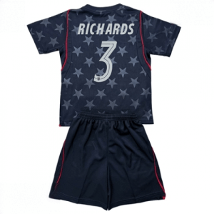 Echipament fotbal Statele Unite Chris Richards #3 Tricou Deplasare Mondial 2026 pentru copii şi pantaloni