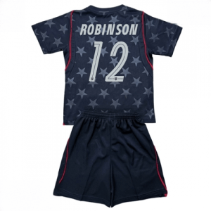 Echipament fotbal Statele Unite Miles Robinson #12 Tricou Deplasare Mondial 2026 pentru copii şi pantaloni