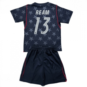 Echipament fotbal Statele Unite Tim Ream #13 Tricou Deplasare Mondial 2026 pentru copii şi pantaloni