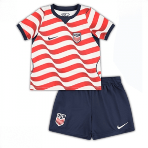 Echipament fotbal Statele Unite Tricou Acasa Mondial 2026 pentru copii şi pantaloni