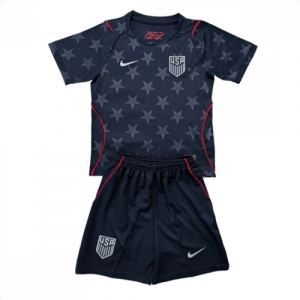 Echipament fotbal Statele Unite Tricou Deplasare Mondial 2026 pentru copii şi pantaloni
