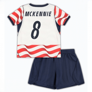 Echipament fotbal Statele Unite Weston McKennie #8 Tricou Acasa Mondial 2026 pentru copii şi pantaloni
