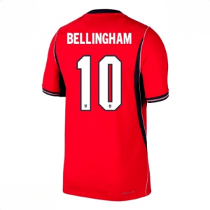 Echipament fotbal Anglia Jude Bellingham #10 Tricou Deplasare Mondial 2026 maneca scurta