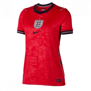 Echipament fotbal Anglia Tricou Deplasare Mondial 2026 pentru femei maneca scurta