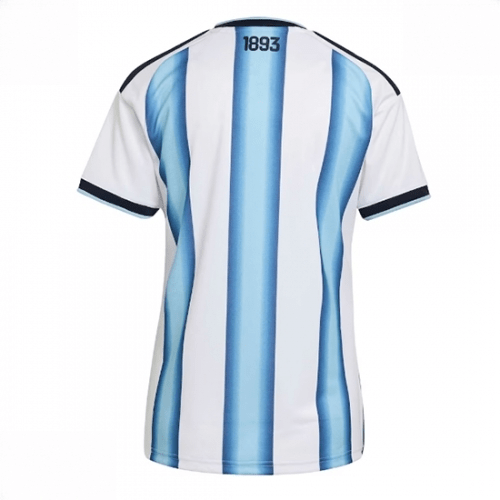 Echipament fotbal Argentina Tricou Acasa Mondial 2026 pentru femei maneca scurta 2 Echipament fotbal Argentina Tricou Acasa Mondial 2026 pentru femei maneca scurta - imagine 2