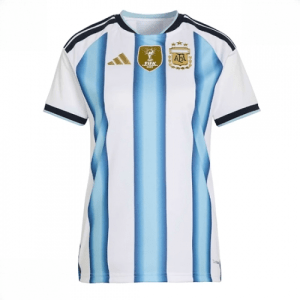 Echipament fotbal Argentina Tricou Acasa Mondial 2026 pentru femei maneca scurta