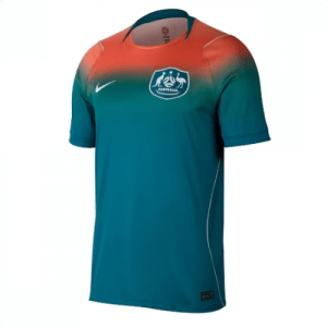 Echipament fotbal Australia Tricou Deplasare Mondial 2026 maneca scurta