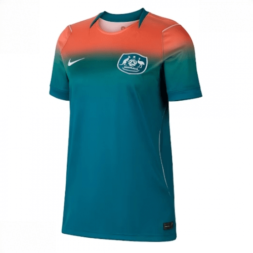 Echipament fotbal Australia Tricou Deplasare Mondial 2026 pentru femei maneca scurta 1 Echipament fotbal Australia Tricou Deplasare Mondial 2026 pentru femei maneca scurta