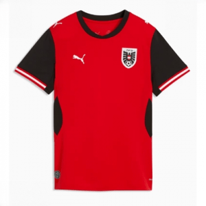 Echipament fotbal Austria Tricou Acasa Mondial 2026 pentru femei maneca scurta