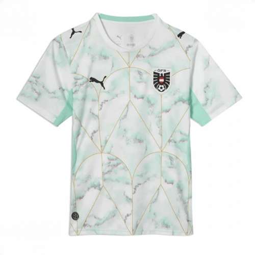 Echipament fotbal Austria Tricou Deplasare Mondial 2026 maneca scurta 1 Echipament fotbal Austria Tricou Deplasare Mondial 2026 maneca scurta