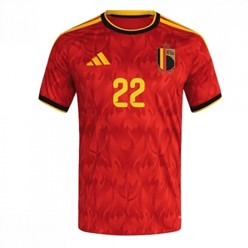Echipament fotbal Belgia Alexis Saelemaekers #22 Tricou Acasa Mondial 2026 maneca scurta 2 Echipament fotbal Belgia Alexis Saelemaekers #22 Tricou Acasa Mondial 2026 maneca scurta - imagine 2