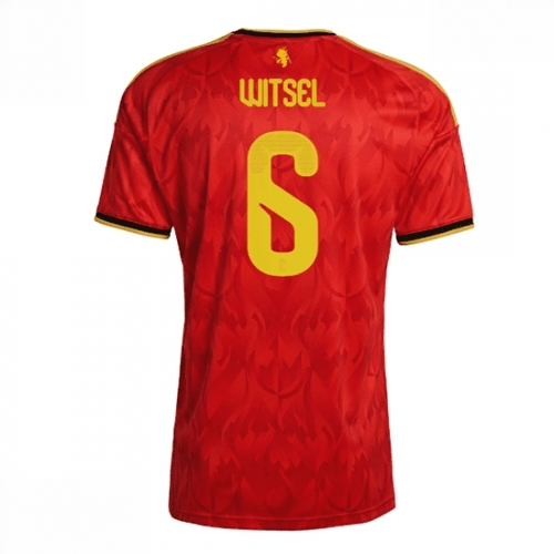 Echipament fotbal Belgia Axel Witsel #6 Tricou Acasa Mondial 2026 maneca scurta 1 Echipament fotbal Belgia Axel Witsel #6 Tricou Acasa Mondial 2026 maneca scurta