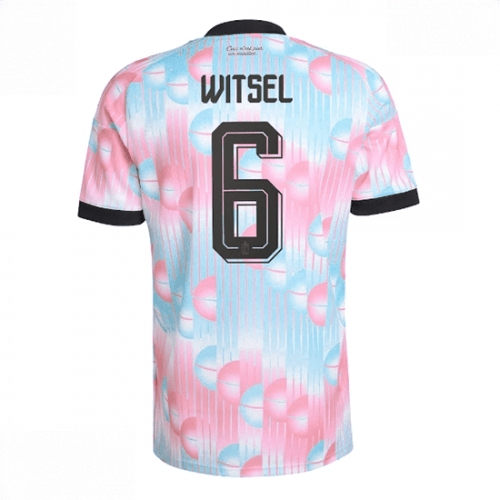 Echipament fotbal Belgia Axel Witsel #6 Tricou Deplasare Mondial 2026 maneca scurta 1 Echipament fotbal Belgia Axel Witsel #6 Tricou Deplasare Mondial 2026 maneca scurta