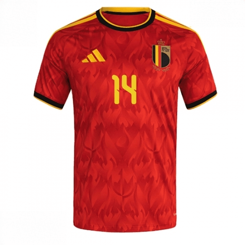 Echipament fotbal Belgia Dodi Lukebakio #14 Tricou Acasa Mondial 2026 maneca scurta 2 Echipament fotbal Belgia Dodi Lukebakio #14 Tricou Acasa Mondial 2026 maneca scurta - imagine 2