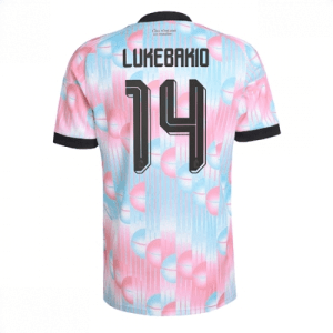Echipament fotbal Belgia Dodi Lukebakio #14 Tricou Deplasare Mondial 2026 maneca scurta
