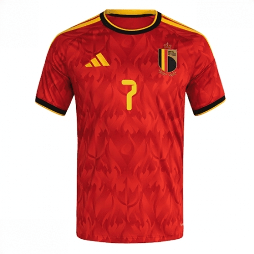 Echipament fotbal Belgia Kevin De Bruyne #7 Tricou Acasa Mondial 2026 maneca scurta 2 Echipament fotbal Belgia Kevin De Bruyne #7 Tricou Acasa Mondial 2026 maneca scurta - imagine 2