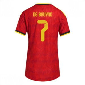 Echipament fotbal Belgia Kevin De Bruyne #7 Tricou Acasa Mondial 2026 pentru femei maneca scurta