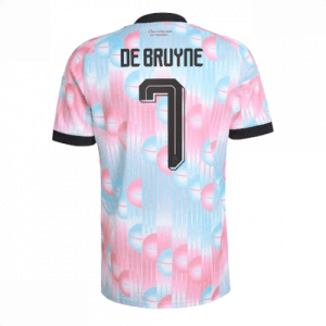 Echipament fotbal Belgia Kevin De Bruyne #7 Tricou Deplasare Mondial 2026 maneca scurta