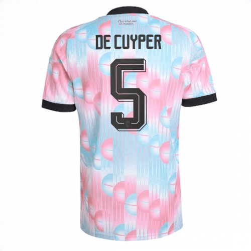 Echipament fotbal Belgia Maxim De Cuyper #5 Tricou Deplasare Mondial 2026 maneca scurta 1 Echipament fotbal Belgia Maxim De Cuyper #5 Tricou Deplasare Mondial 2026 maneca scurta