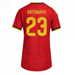 Echipament fotbal Belgia Michy Batshuayi #23 Tricou Acasa Mondial 2026 pentru femei maneca scurta